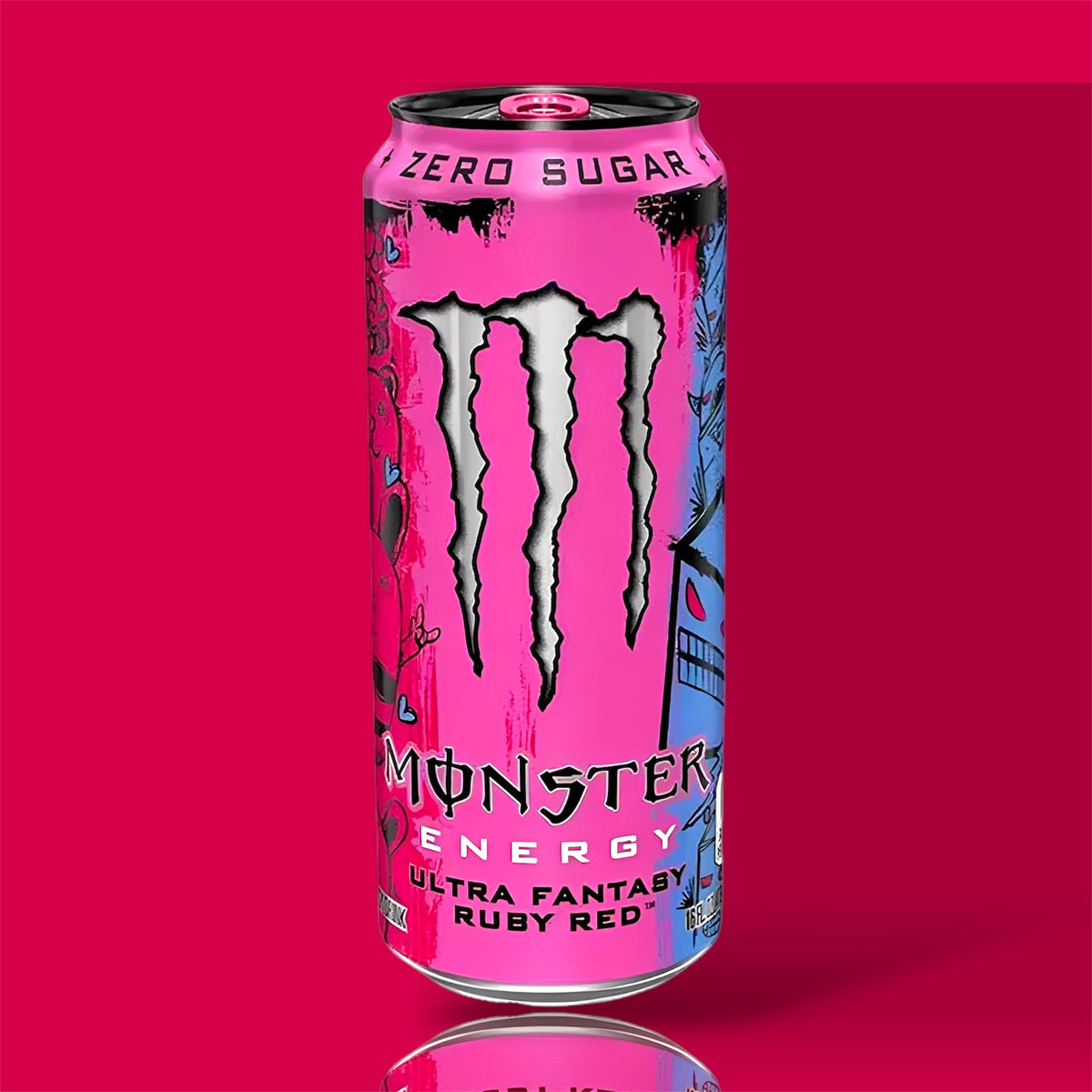 Monster Fantasy Ruby Red 12x500ml