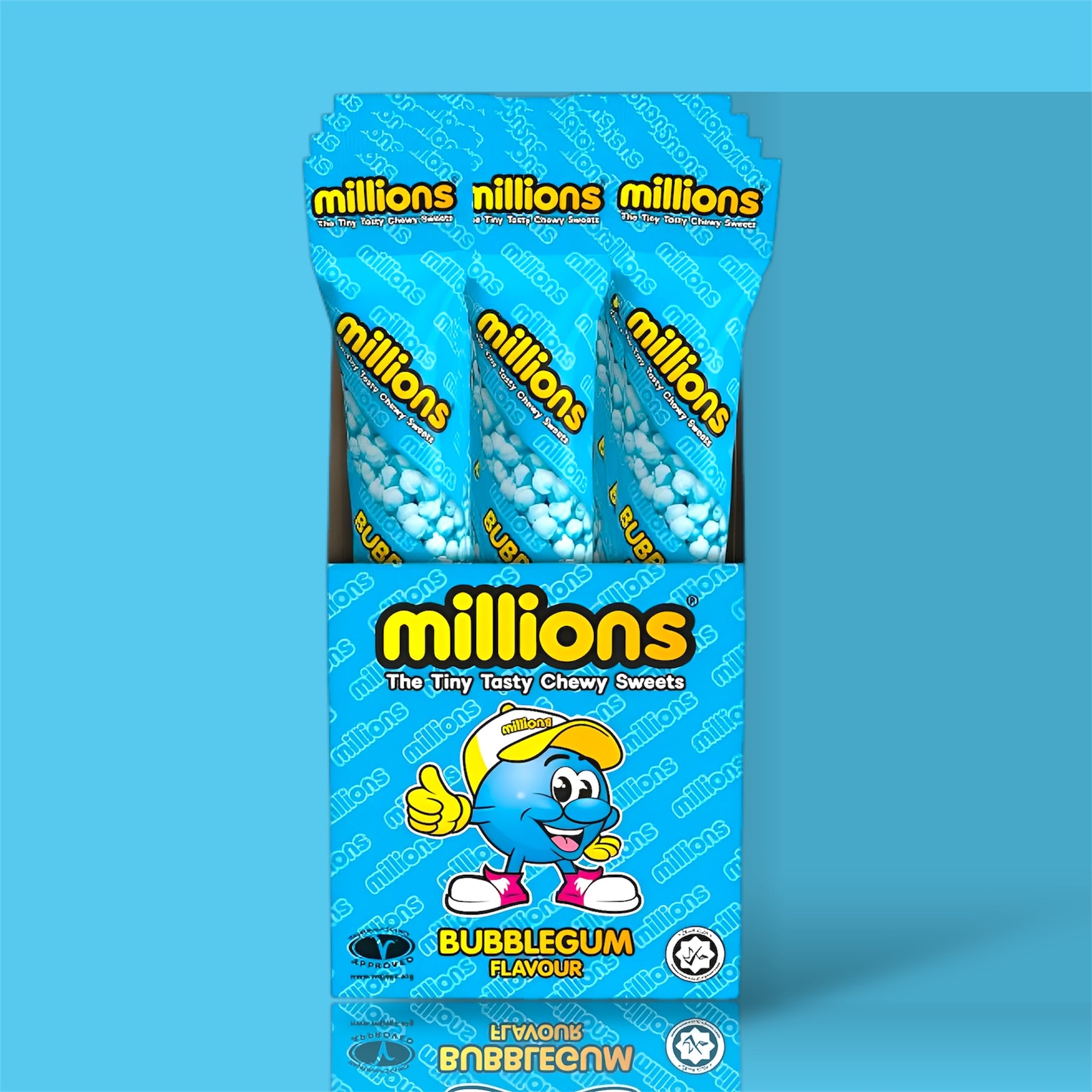Millions Bubble Gum 12x55g