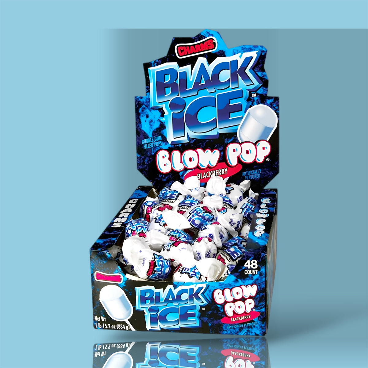 Charms Sucette Black Ice 48x18g